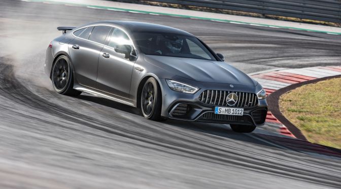 THE ALL-NEW MERCEDES-AMG GT IS A RIP-ROARING, 195-MPH 4-DOOR COUPE