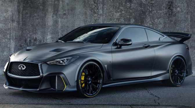 INFINITI PROJECT BLACK S HYBRID IS A STEALTHY ELECTRIC STUNNER